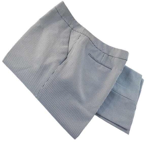 Kasper Petite Separates Black & White Small Hounds Tooth Fully Lined Pants 12P - Picture 1 of 10